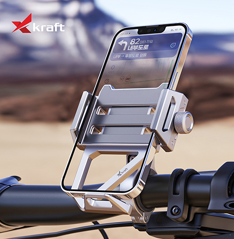 자전거 오토바이 360도회전 휴대폰 거치대