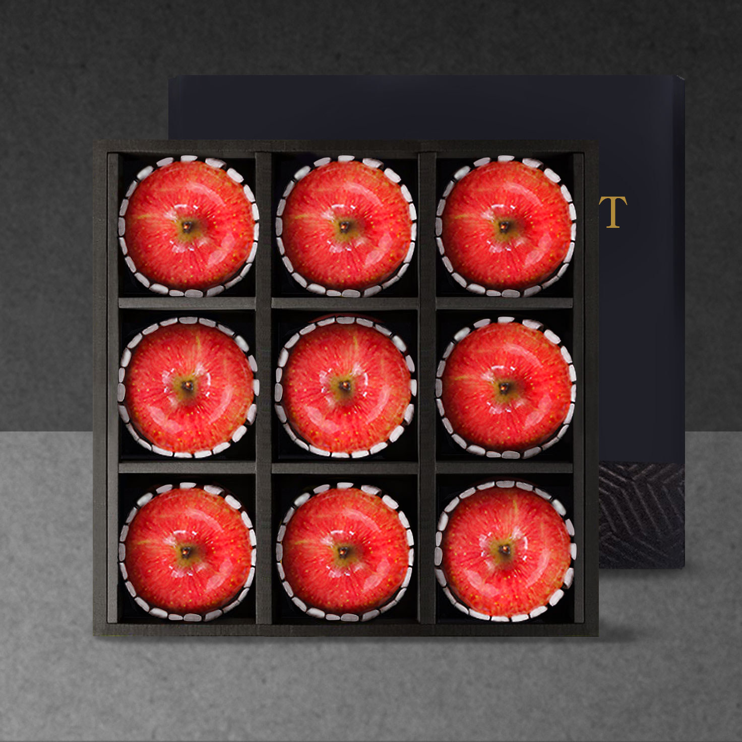 명인예담 명품 사과 선물세트 (9과) 3kg내외