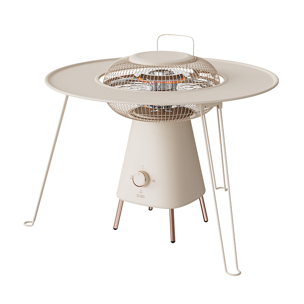 [소싱] 썬히터 전기난로 (전기난로, 전용테이블 택)