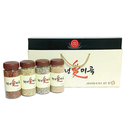 천년애미곡 4호 (발아현미,녹찰현미,붉은약쌀,검정보리)