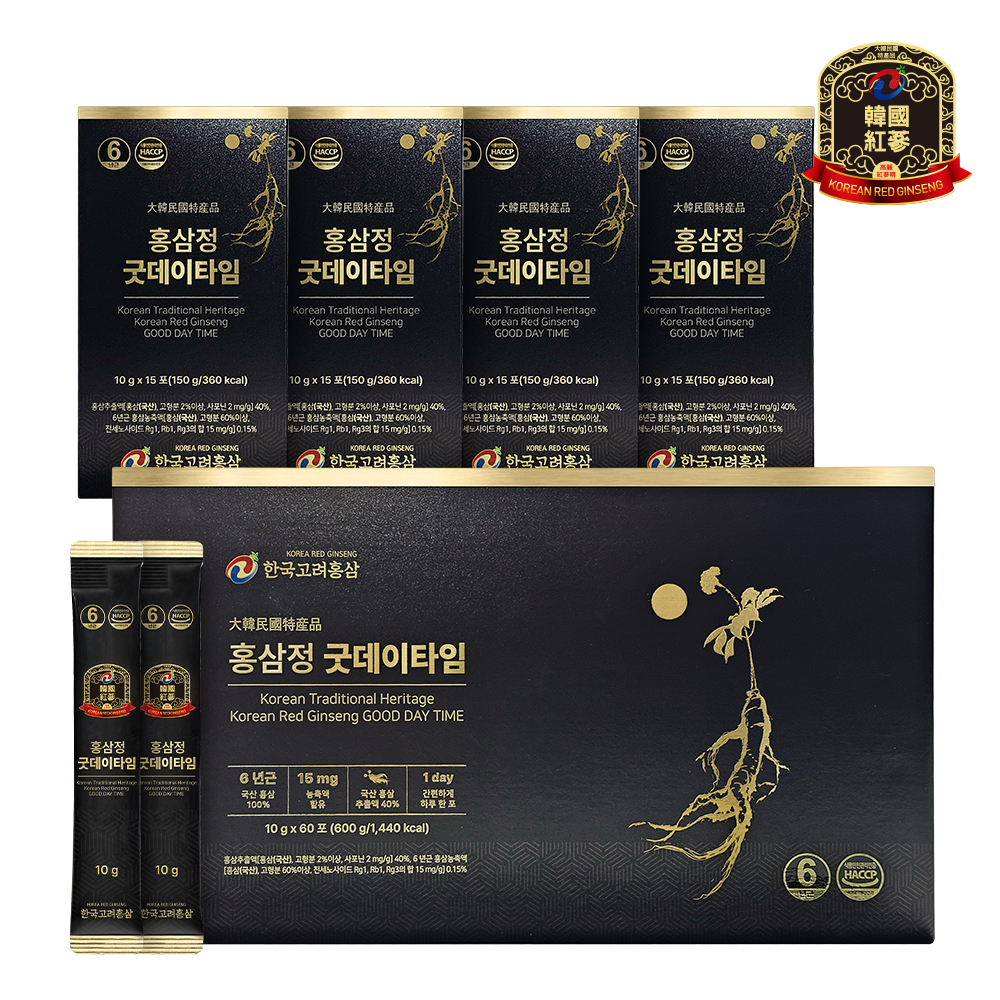 홍삼정 굿데이타임1상자 10ml*60포