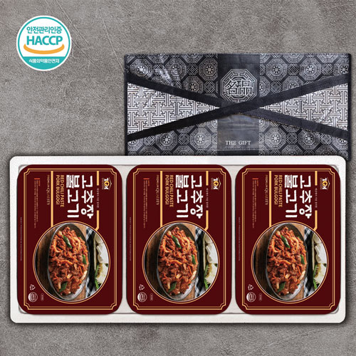 [The고기]한돈고추장불고기 3P 1.2kg(400g*3)