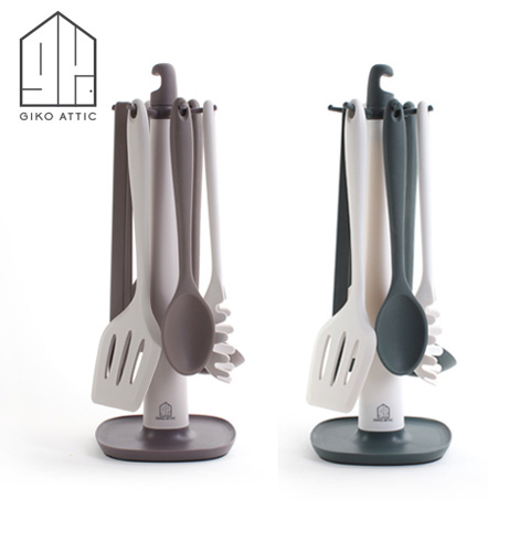 [기코아티크] 코지 실리콘 조리도구 7종세트 2color