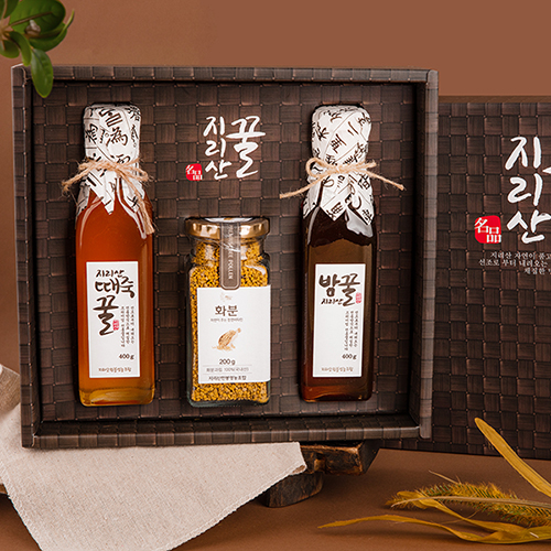 지리산 특화벌꿀 프리미엄 3종