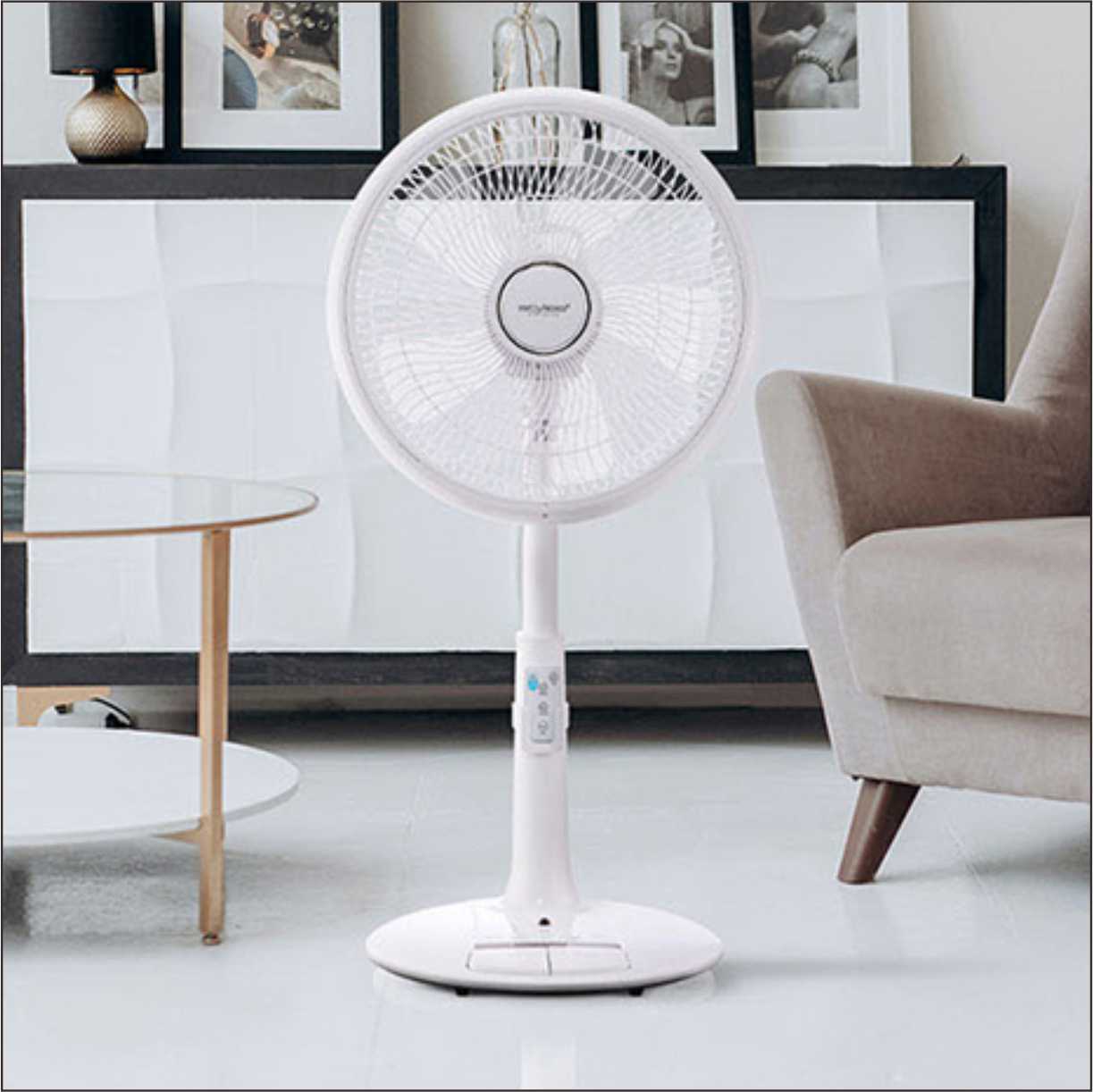 [스타일리스] 발터치 스탠드형  써큘레이터(화이트) SSF-3805R