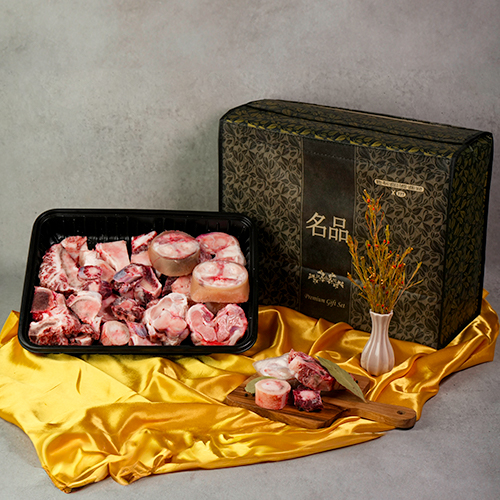 무항생제인증 프리미엄 한우 보신세트 4kg (냉동)_4kg (사골,우족,잡뼈,반골등) 