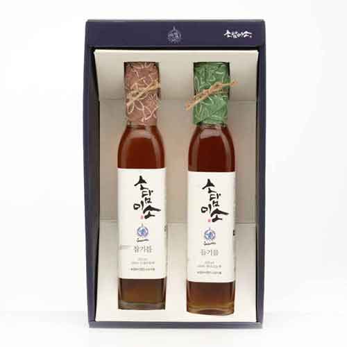 소담미소 좋은기름 2종세트 (참기름250ml+들기름250ml)