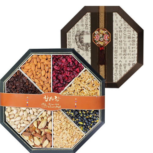 명가일味 프리미엄 한지함견과8종세트