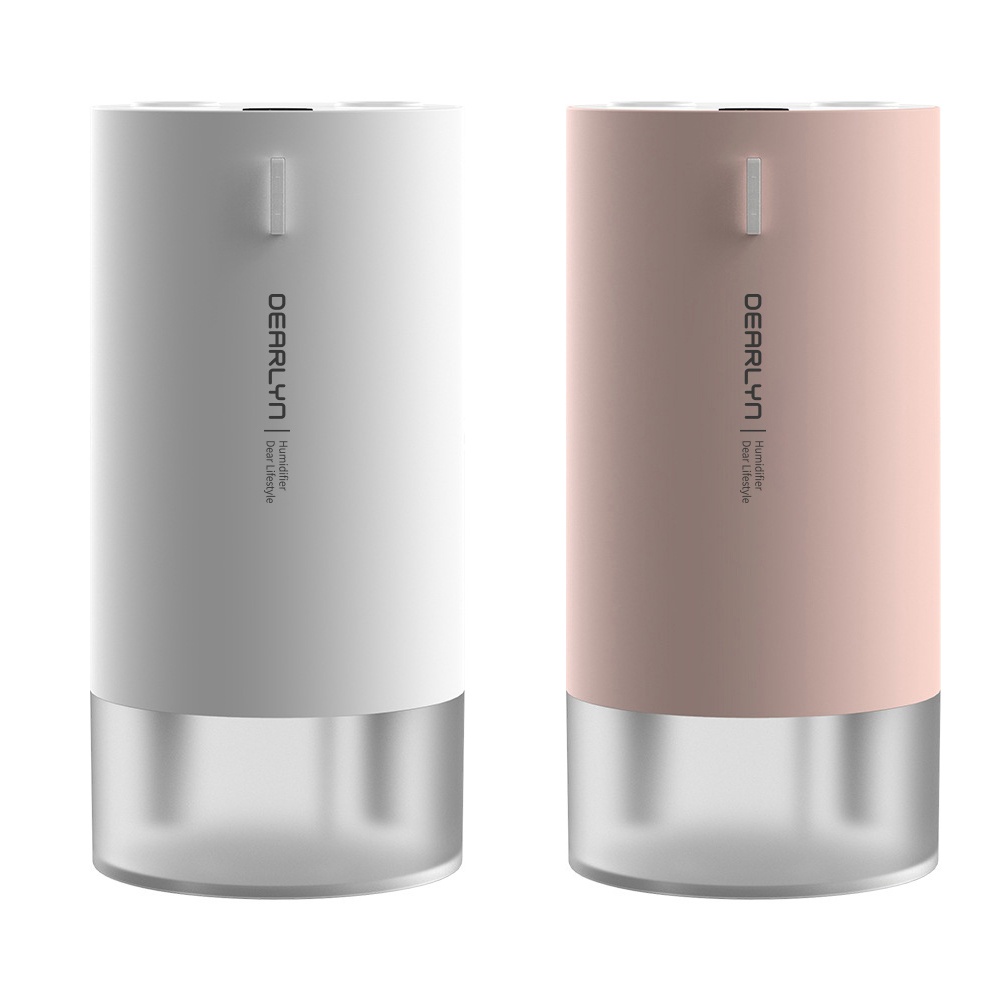 [한일전기] 디어린 차량겸용 듀얼 미니 가습기 H29 (화이트/핑크, 택1)